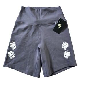 Darc Sport SHE Quad WolfTraining Shorts Womens XS Gray High Waisted‎ Stretch